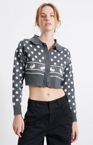 Yin & Yang Knit Cardigan image number 2