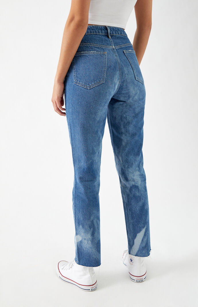 Dark Blue Mom Jeans