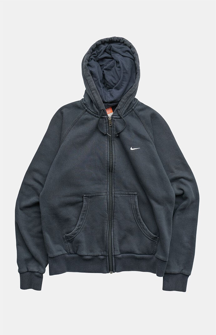 PS VINTAGE 2000s Black Nike Full Zip Hoodie | Pacsun