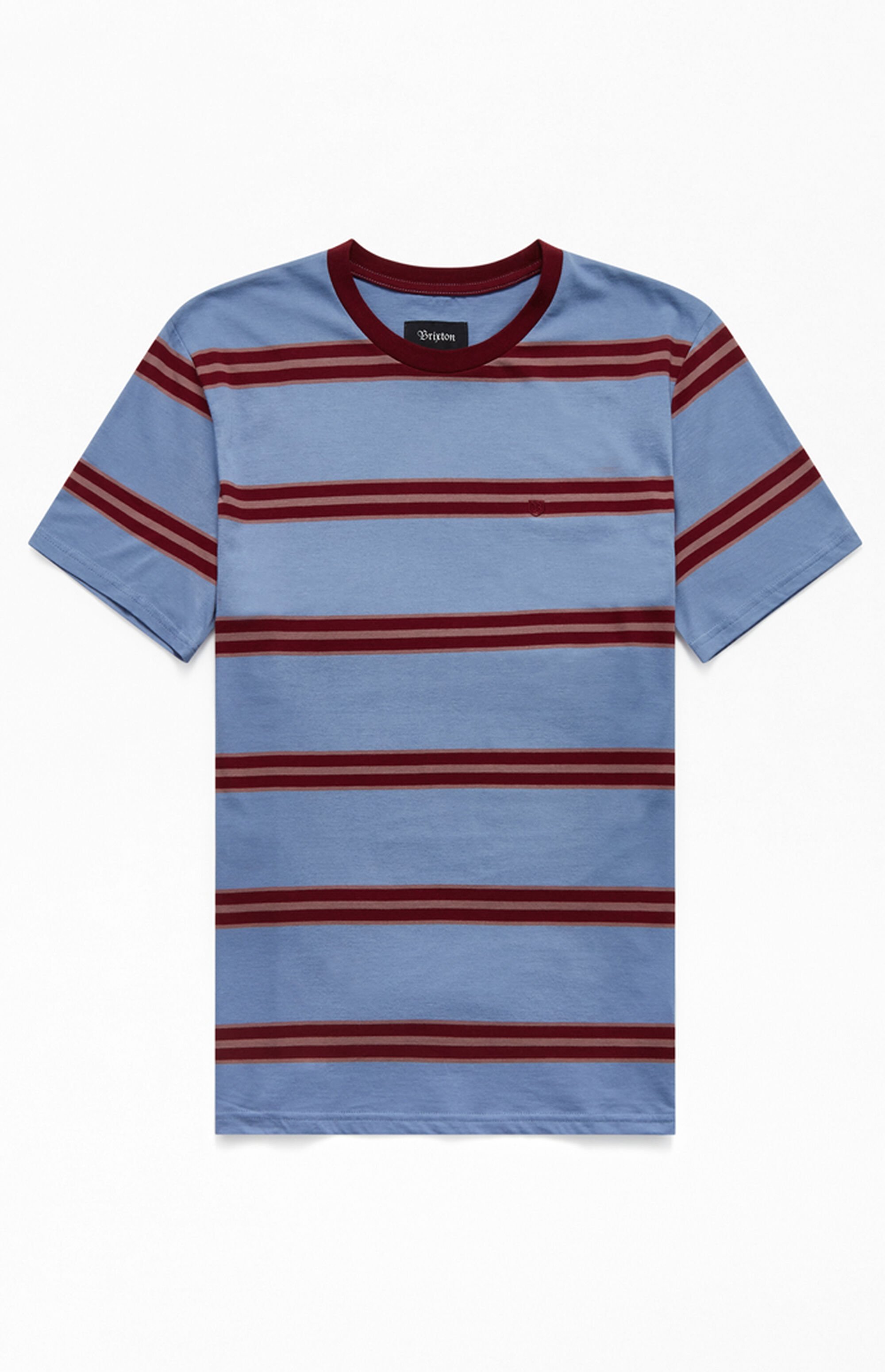 Brixton Blue Hilt Striped T-Shirt | PacSun