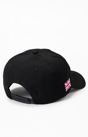 x Pacsun Great Britain Black Crest Snapback Hat image number 2