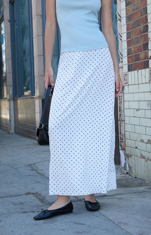 Sephira Polka Dot Midi Skirt image number 2