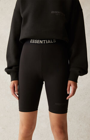 Black Biker Shorts image number 5