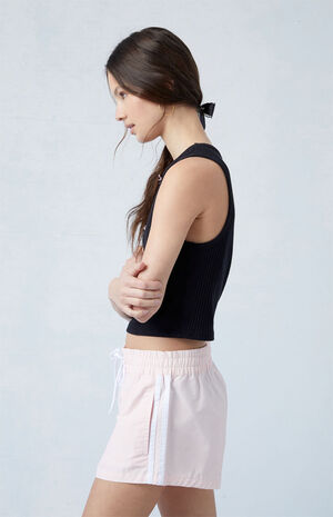 Pink Track Shorts image number 3