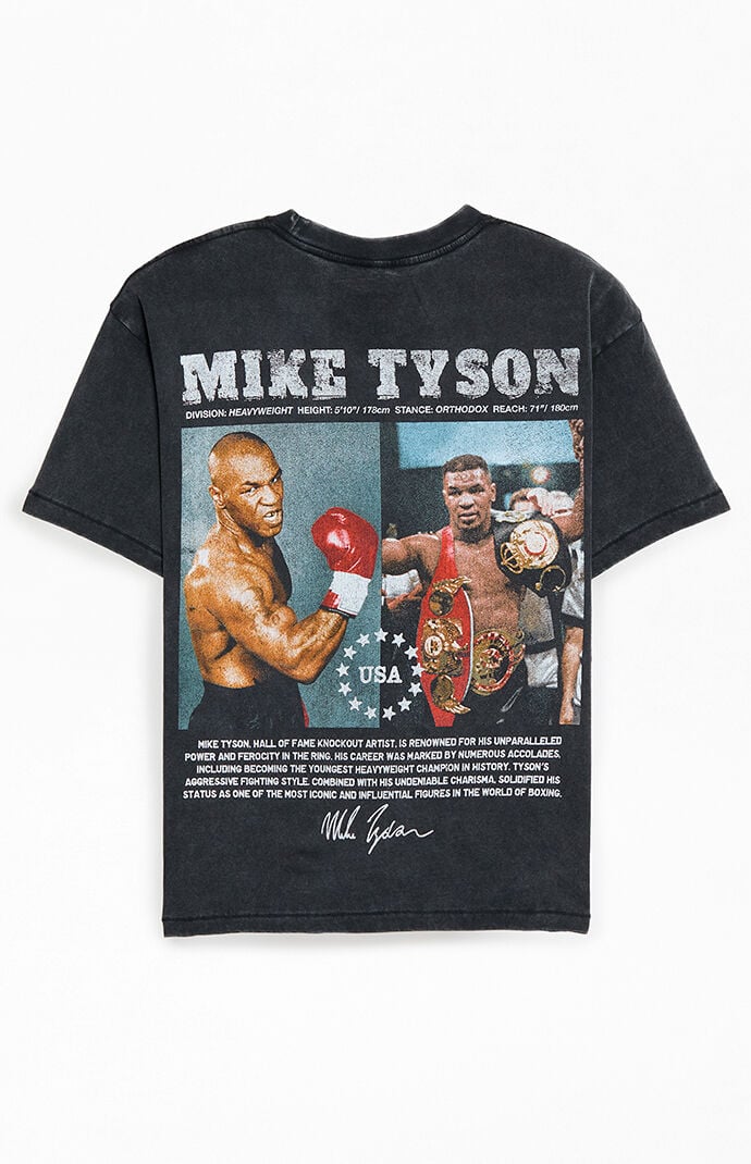 Men's Tyson NYC Champ T-Shirt in Washed Black - Size XL