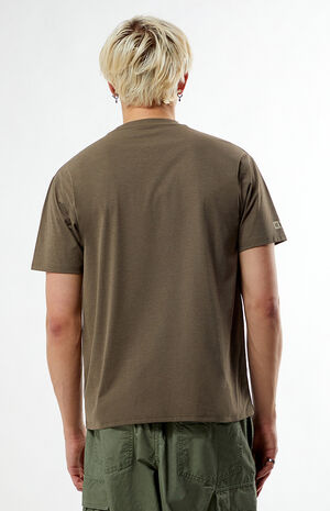 Active Olive MTE Outline Hybrid T-Shirt image number 4