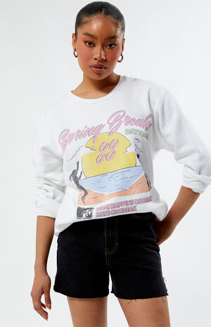 MTV Spring Break '88 Crew Neck Sweatshirt image number 1