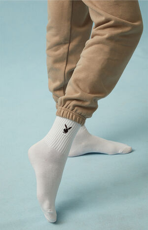 By PacSun Bunny Crew Socks image number 1