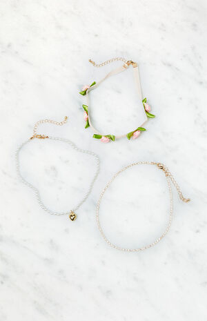 3 Pack Florette Chokers image number 3