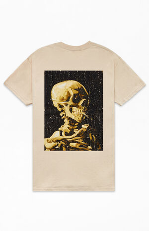 Vincent Van Gogh Skeleton T-Shirt image number 1