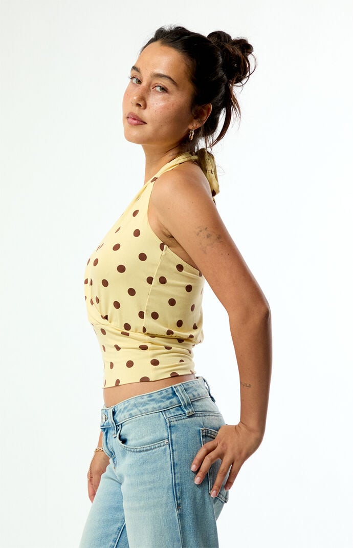 Beverly and Beck Devon Wrap Halter Top