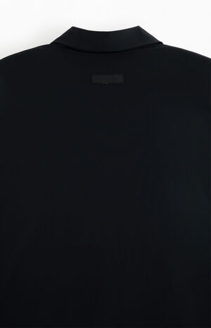 Jet Black Long Coat image number 3