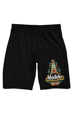 Modelo Colorful Tile Logo Sweat Shorts image number 1