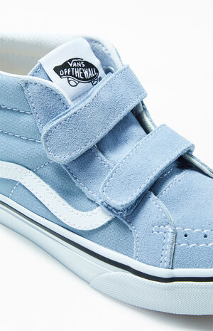 Kids Velcro Sk8 Old Skool Mid Shoes image number 6