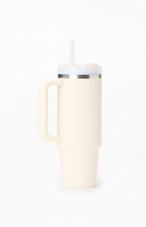 Cream The Quencher H2.0 FlowState 30 oz Tumbler image number 2