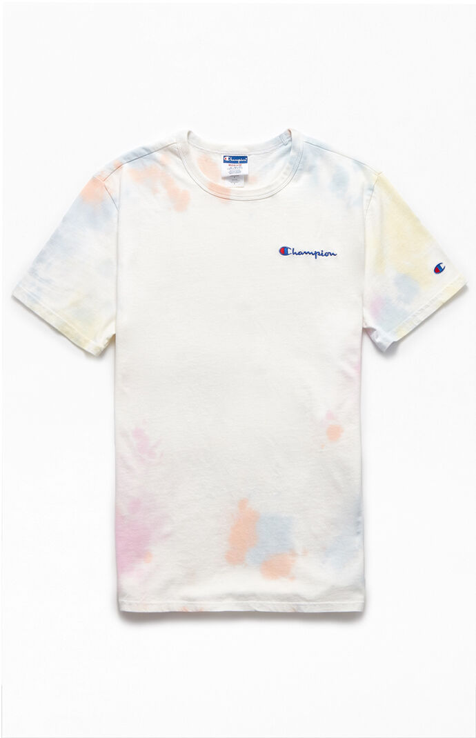 tie dye champion shirt