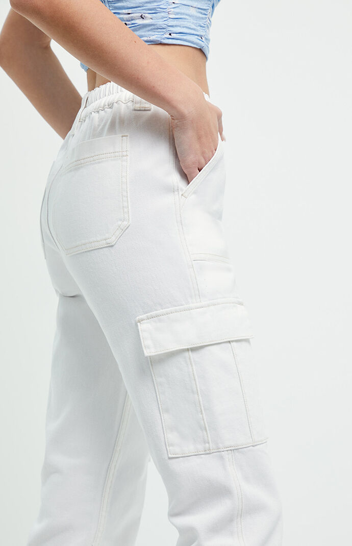 pacsun yogurt utility cargo pants