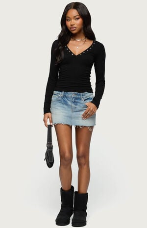 Rossie Stud and Button Top image number 5