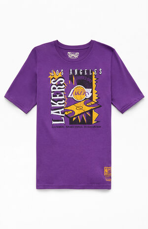 Kids LA Lakers Retro 90&rsquo;s Poster T-Shirt image number 1