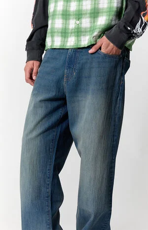 Dylan Baggy Jeans Dark Indigo Wash image number 5