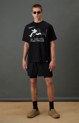 Active Running Man Vintage Wash Heavyweight T-Shirt image number 5