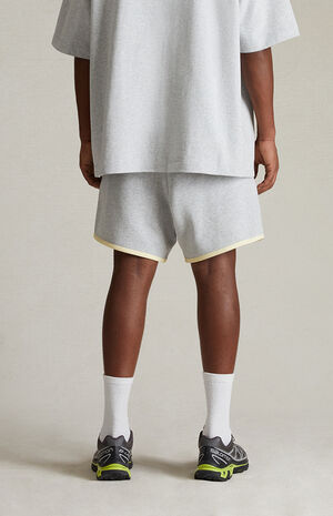 Light Heather Grey Running Shorts Light Heather Grey Running Shorts image number 6
