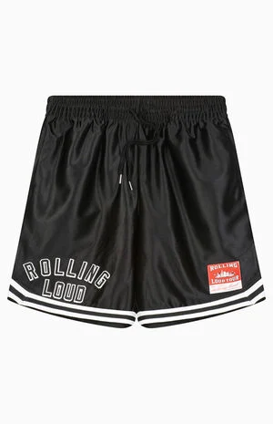 Loud Forever Satin Shorts image number 1
