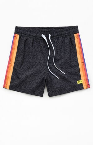 Black Cat 4.5" Swim Trunks image number 1