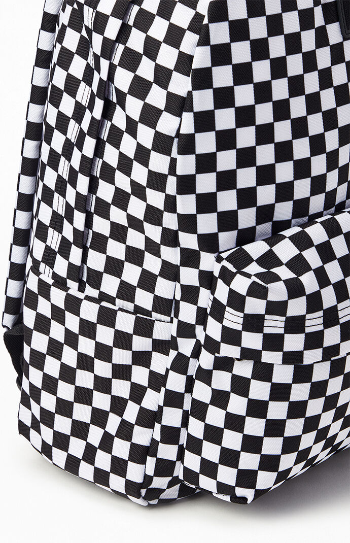 Black & White Checker Old Skool III Backpack