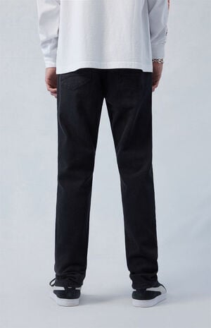 Comfort Stretch Black Athletic Slim Jeans image number 4