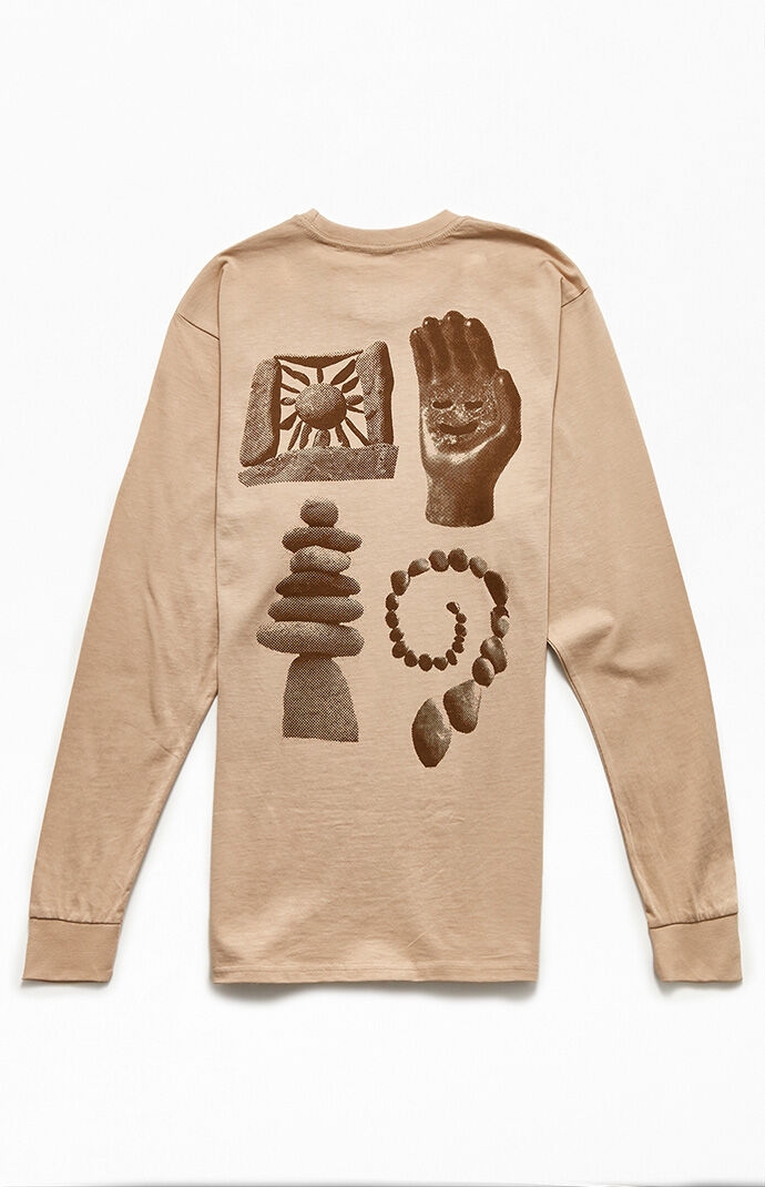 ALL CAPS STUDIO Stone Long Sleeve T-Shirt | Pacsun
