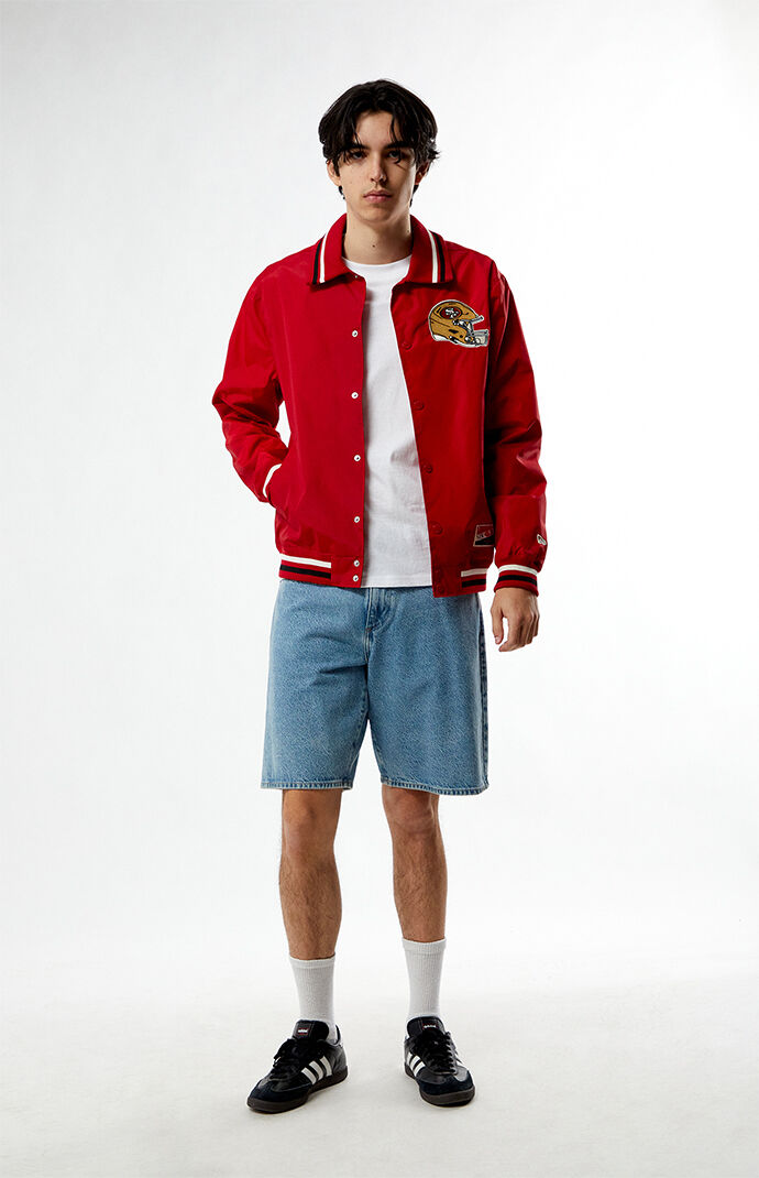 ゆ*ん様 激レア 90s DELONG オールレザー スタジャン 49ERS U ゆ*ん様 激レア 90s DELONG オールレザー スタジャン 49ERS U ゆ*ん