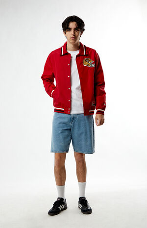SF 49ers Football Varsity Jacket image number 4
