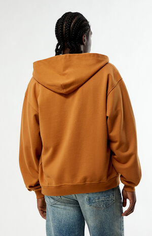 Brown Camo Full Zip Hoodie image number 4