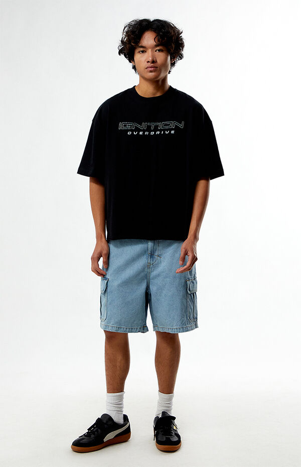 Pacsun Ignition Overdrive Cropped T-Shirt