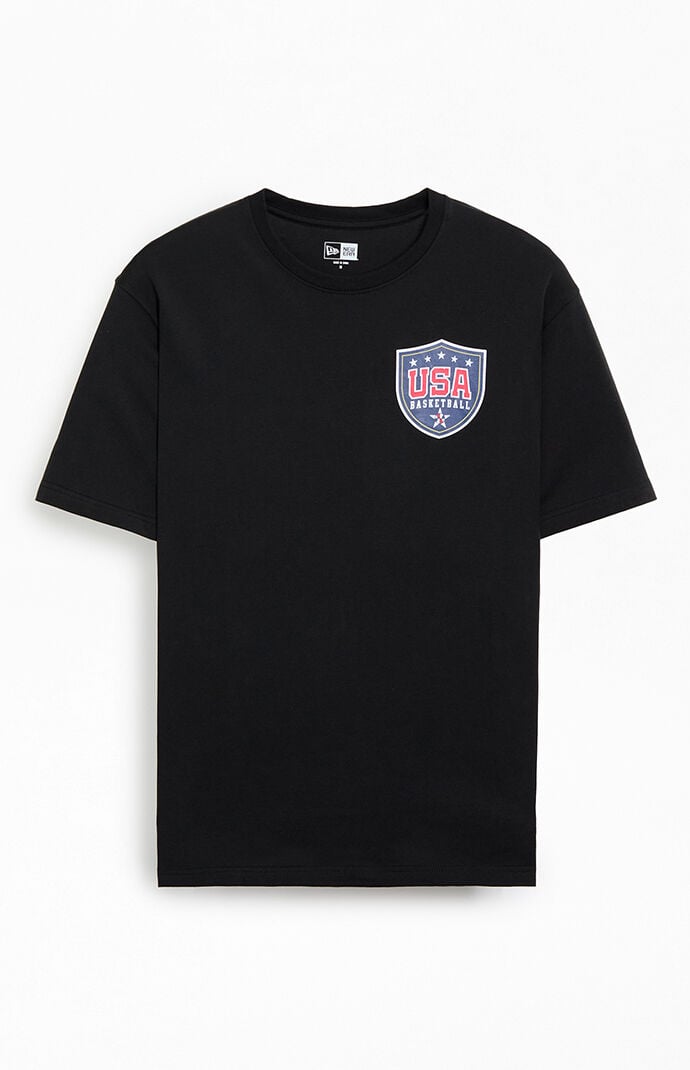 New Era USA Basketball Logos T-Shirt | PacSun