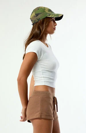 Soft Terry Mini Sweat Shorts image number 4