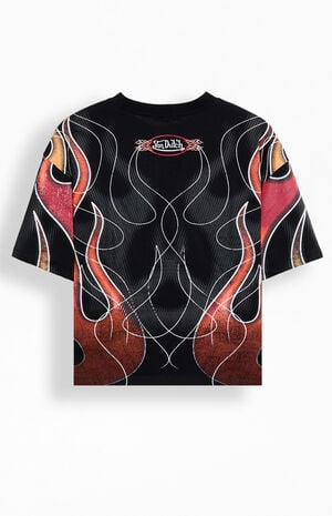 Logo Flame Cropped T-Shirt image number 2