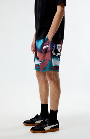 x PacSun Apex 3D Mesh Shorts image number 3