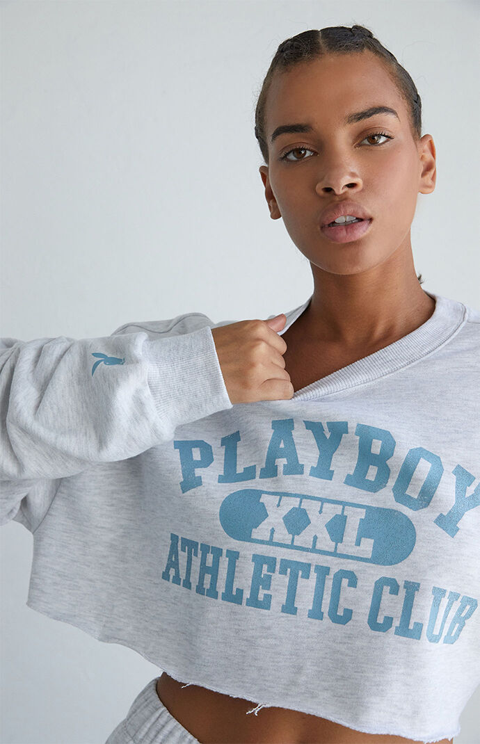 Playboy sales athletic sweatshirt