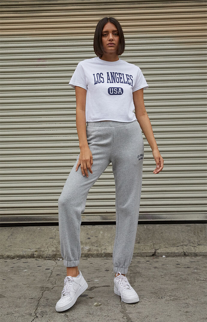 pacsun gray sweatpants