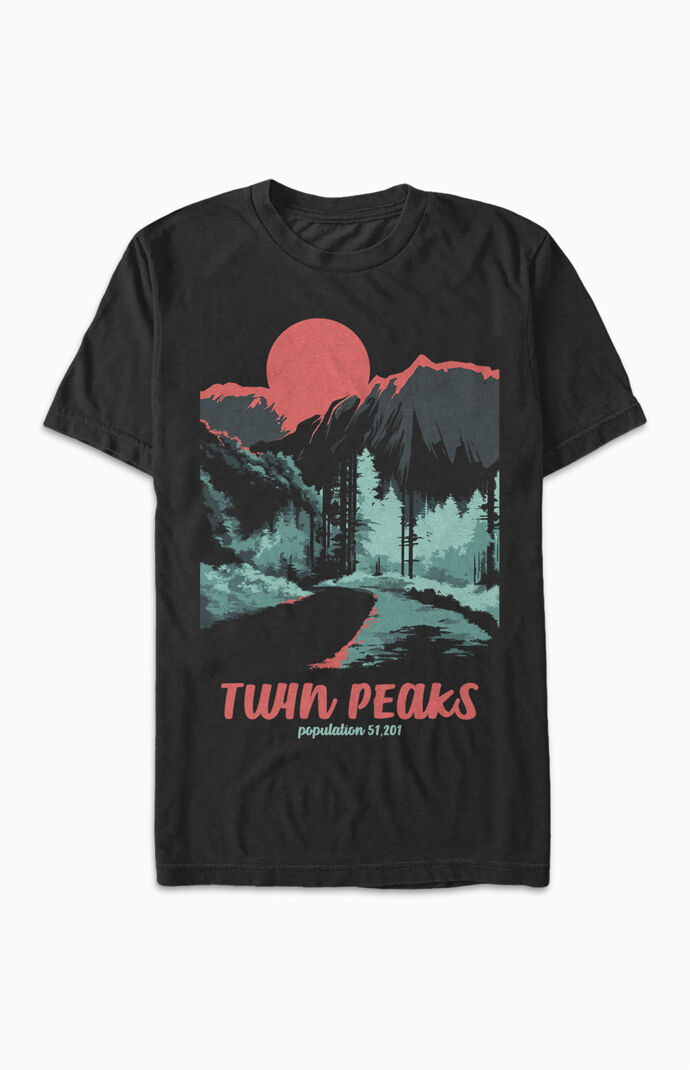 Twin Peaks Parks Poster T-Shirt