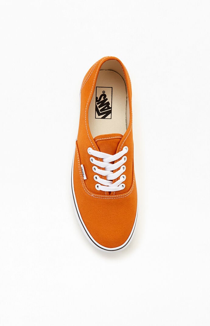 Vans Orange Authentic Sneakers PacSun