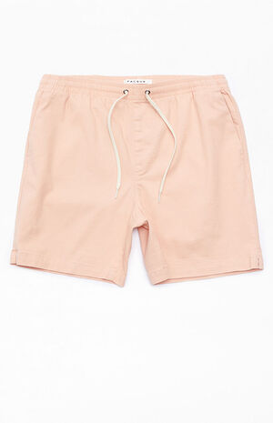 Coral Twill Volley Shorts image number 1