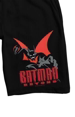 Batman Beyond Batman Logo French Terry Shorts image number 2