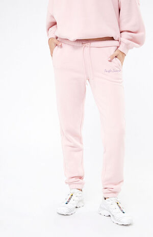Pacific Sunwear Script Slim Sweatpants image number 3