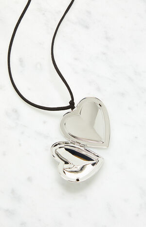 John Galt Heart Charm Rope Necklace | PacSun