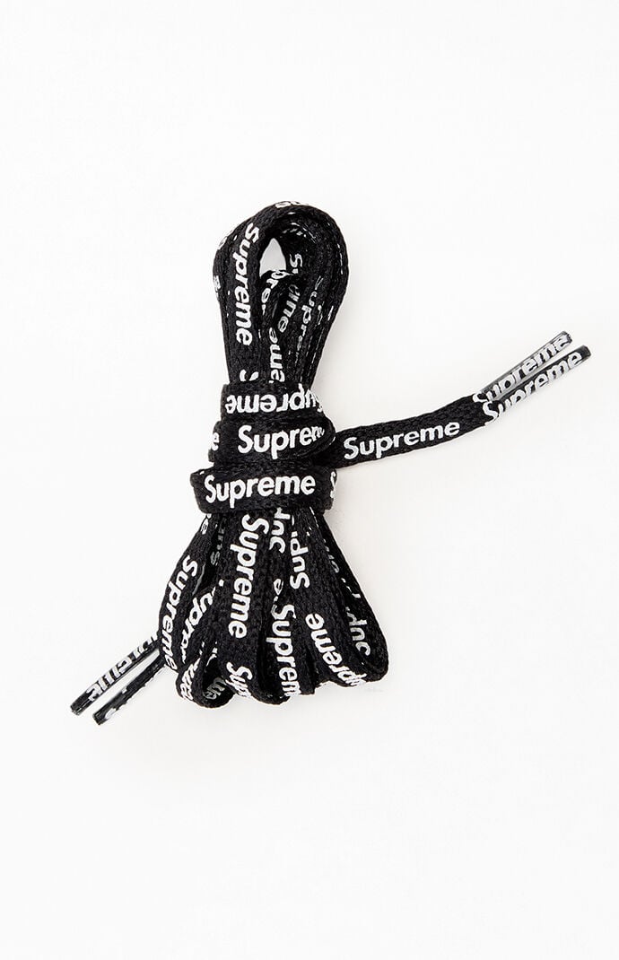 Nike x Supreme Black & White Air Force Shoes