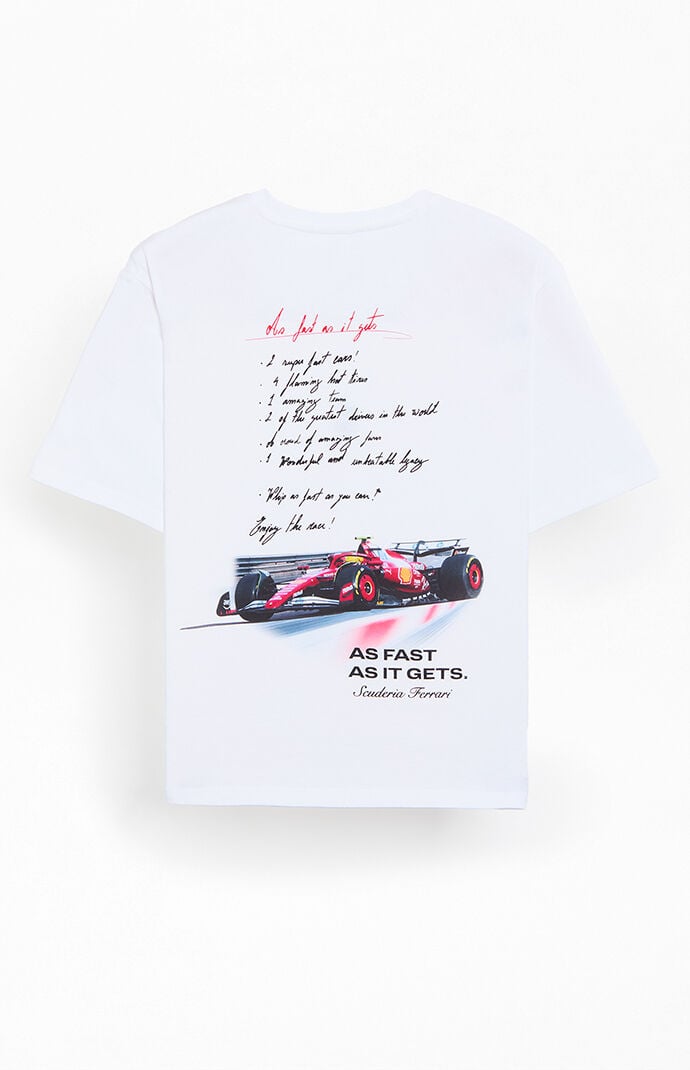 Puma Ferrari Vintage Theme T-Shirt