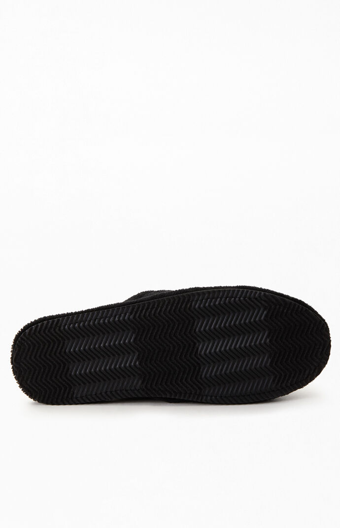 Black Sleepover Slippers